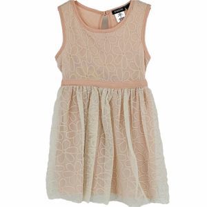 Zunie Sz 4 special dress party 9102 new pink mesh